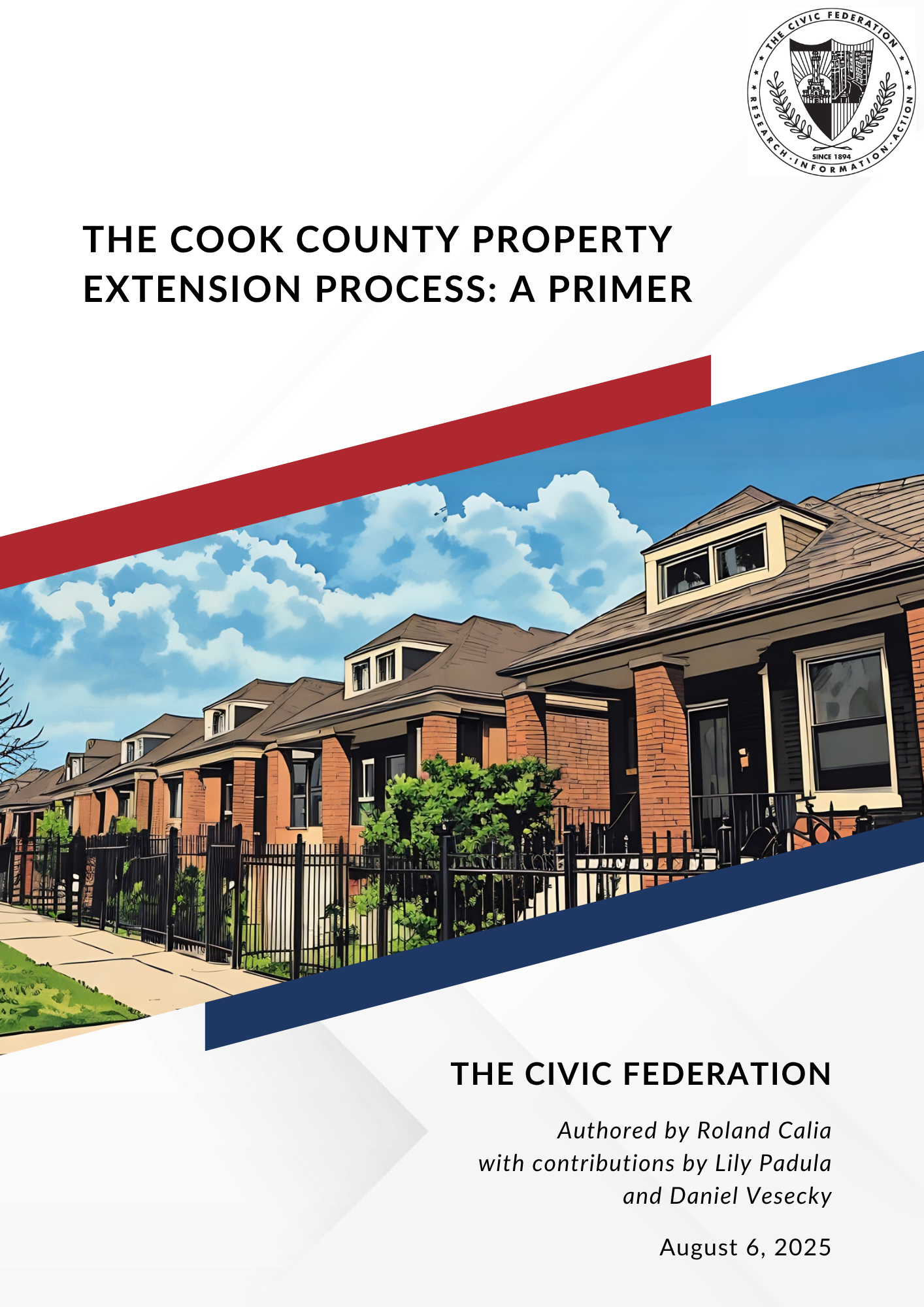 Cover of The Cook County Property Tax Extension Process: A Primer