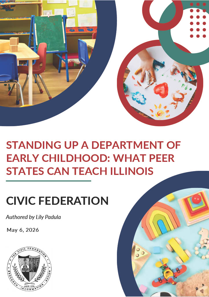 Report Cover "Standing Up A Department Of Early Childhood: What Peer States Can Teach Illinois